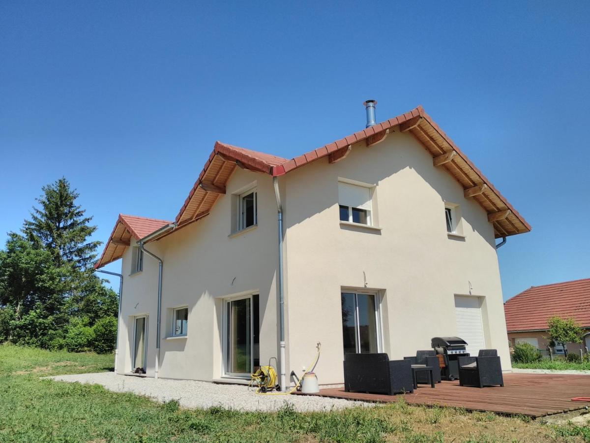 La Villa D A Cote Marigny, Lac De Chalain Mont-Sur-Monnet Bagian luar foto